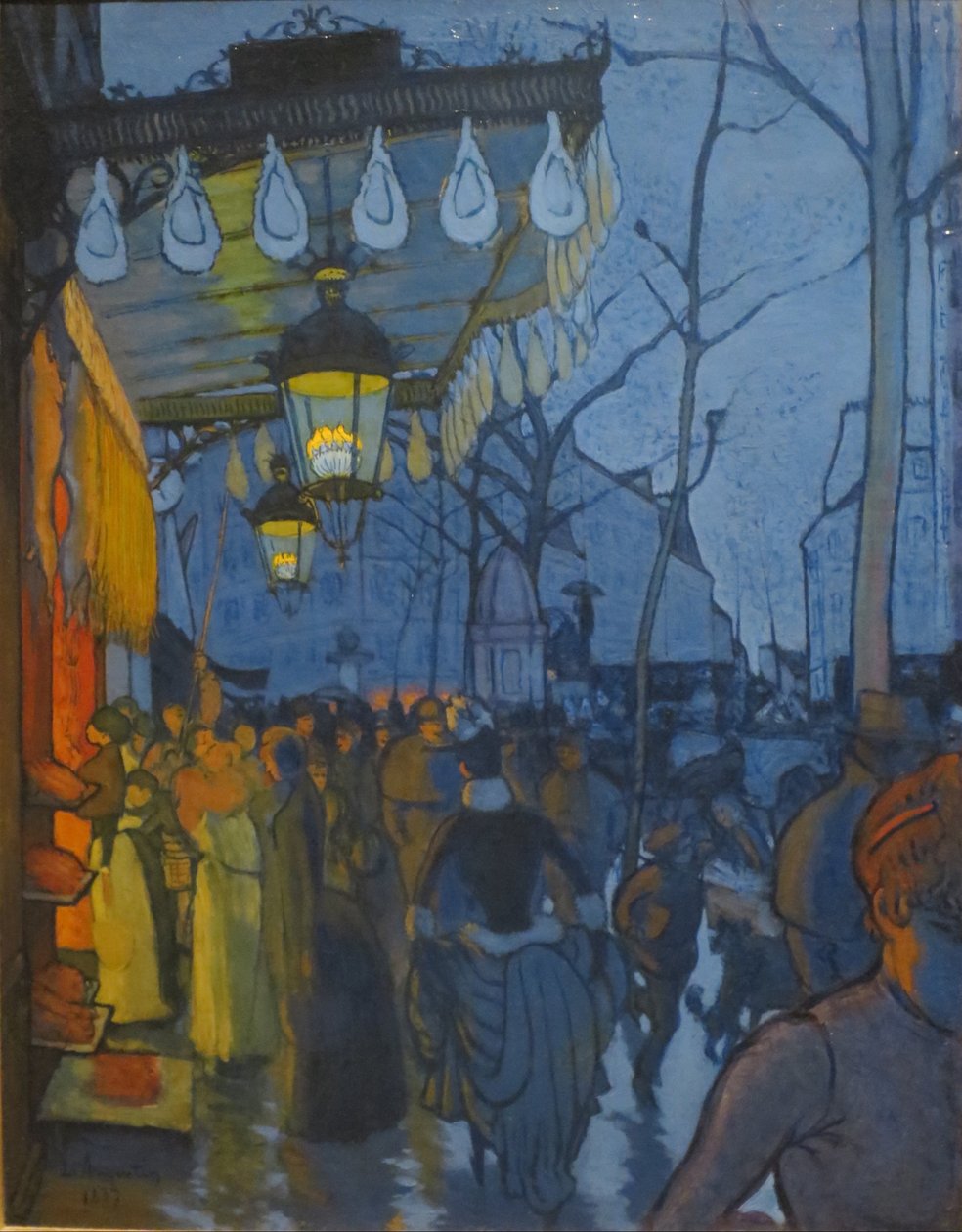 Avenue de Clichy: Klokken fem om aftenen af Louis Anquetin
