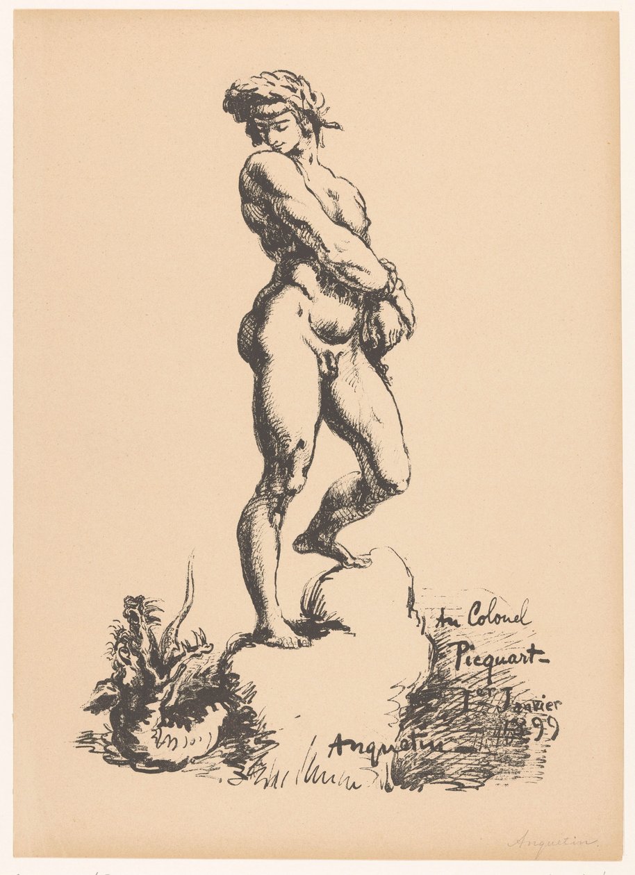 Georges Picquart og dragen af Louis Anquetin