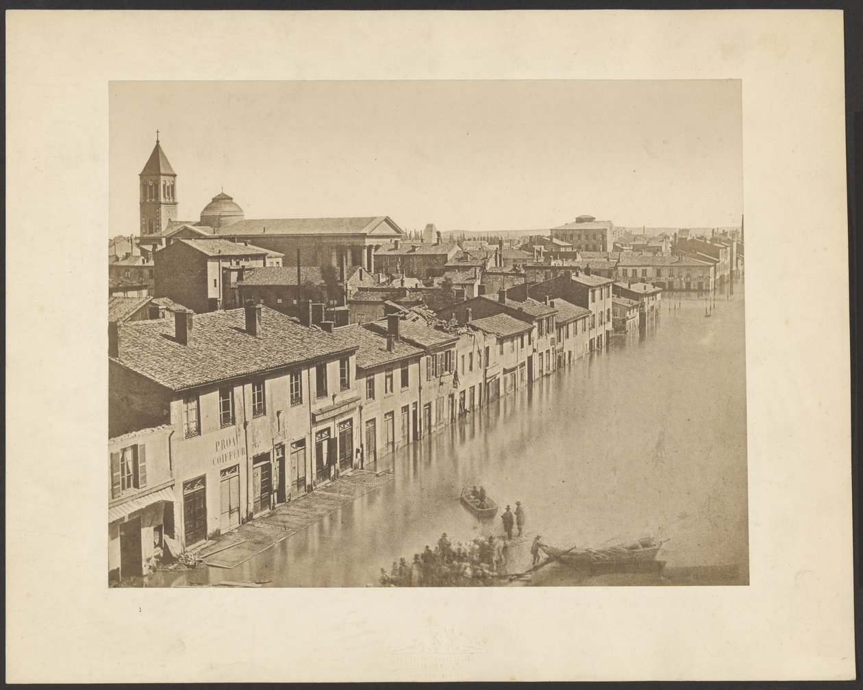 [Lyon: oversvømmelsen i 1856]. af Louis Antoine Froissart