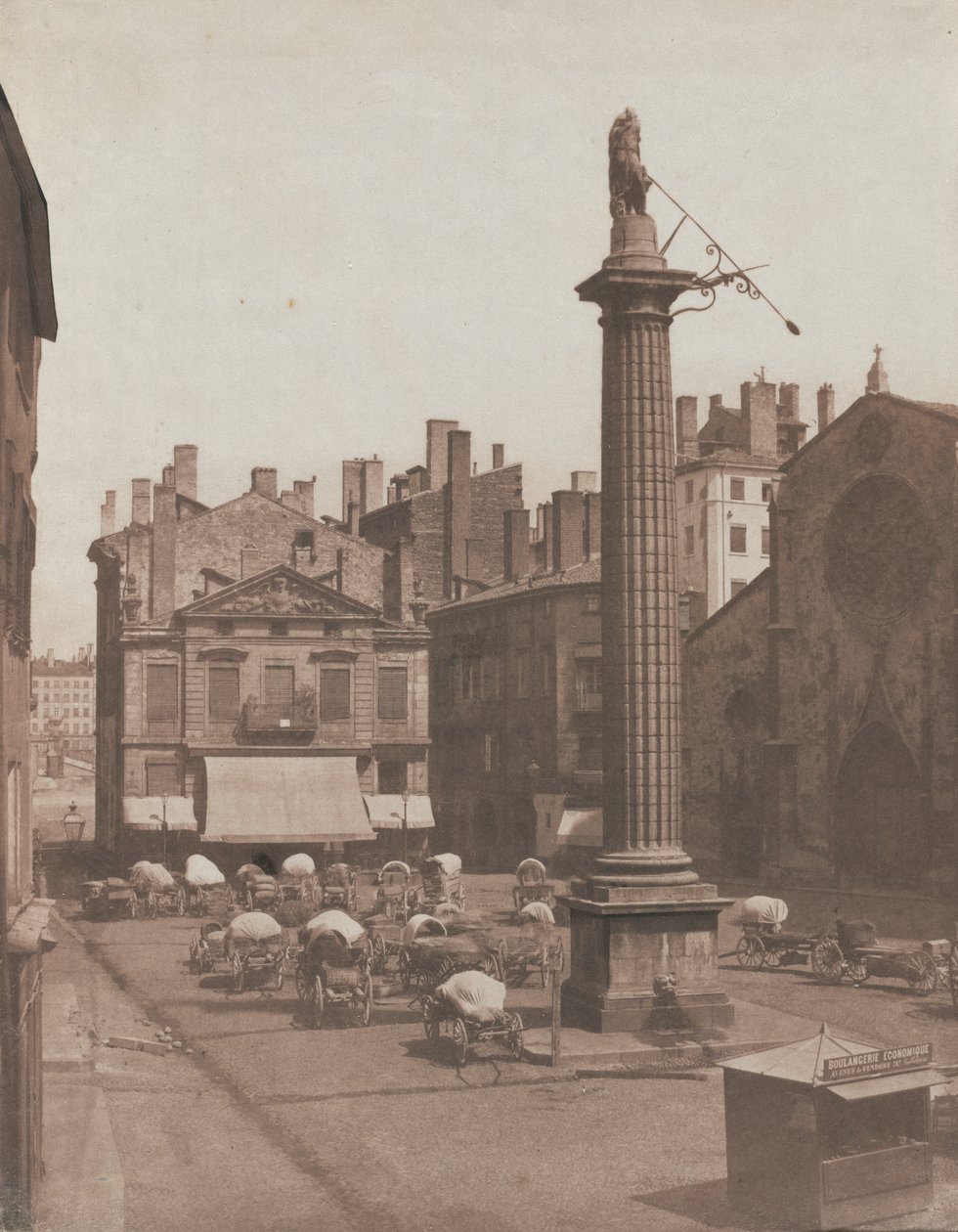 Uden titel (Place des Cordeliers) af Louis Antoine Froissart