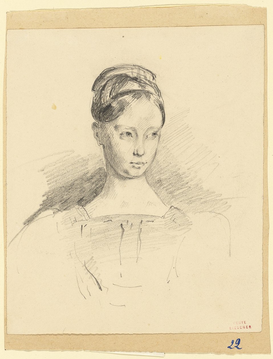 Celeste Richomme af Louis Antoine Leon Riesener