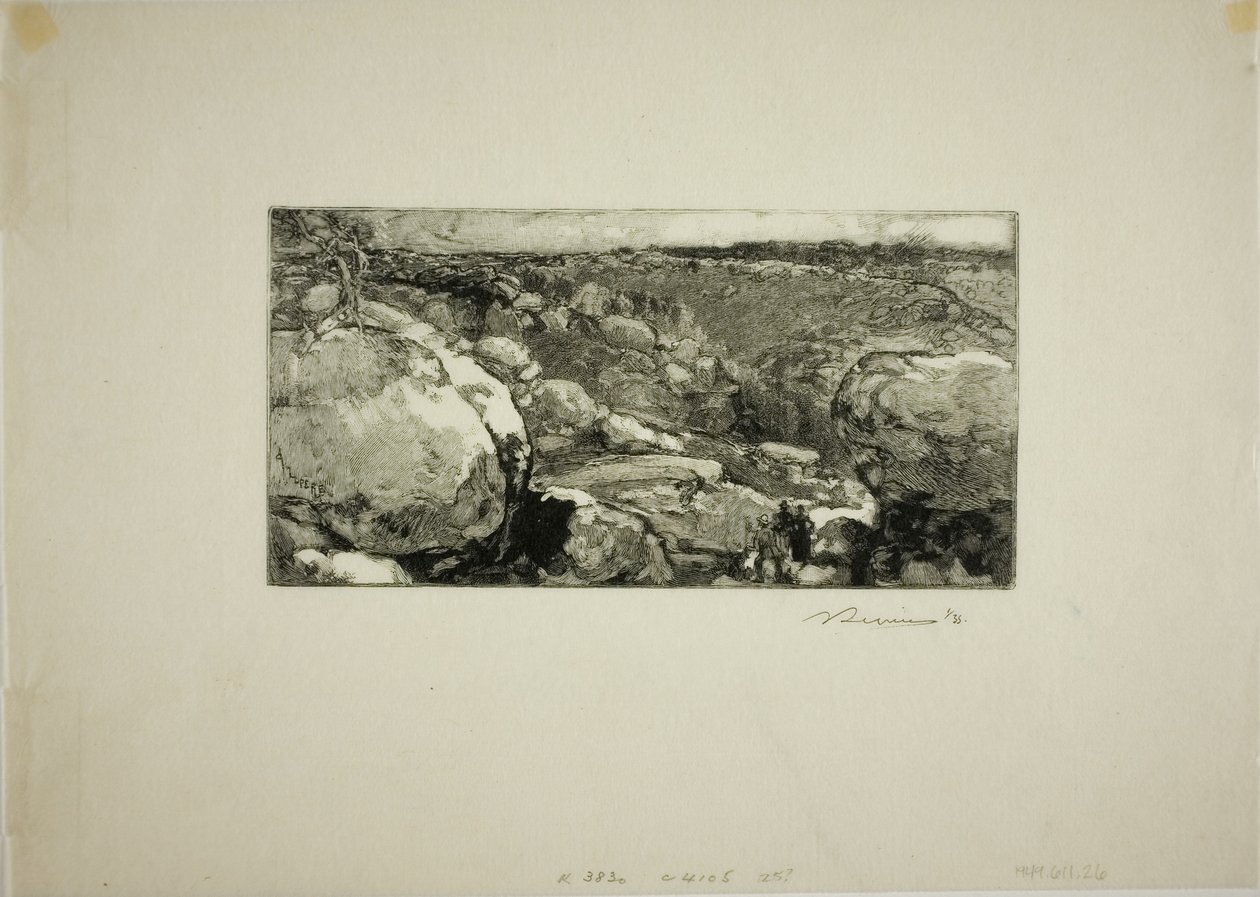Le Cirque du Long-Rocher af Louis Auguste Lepère