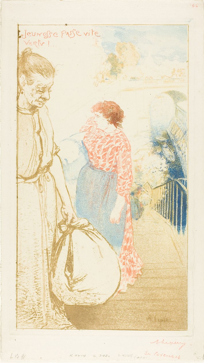 Vaskerierne af Louis Auguste Lepère