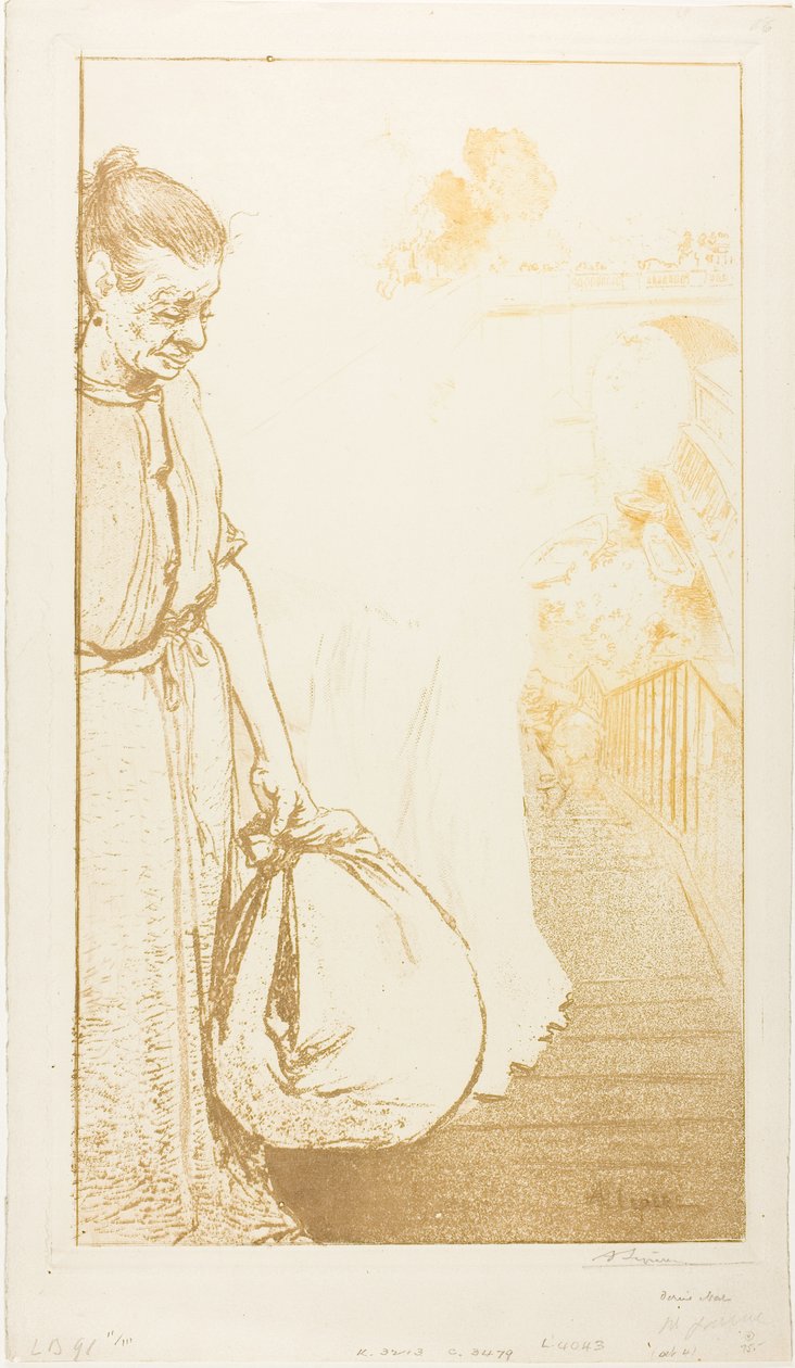 Vaskerierne af Louis Auguste Lepère