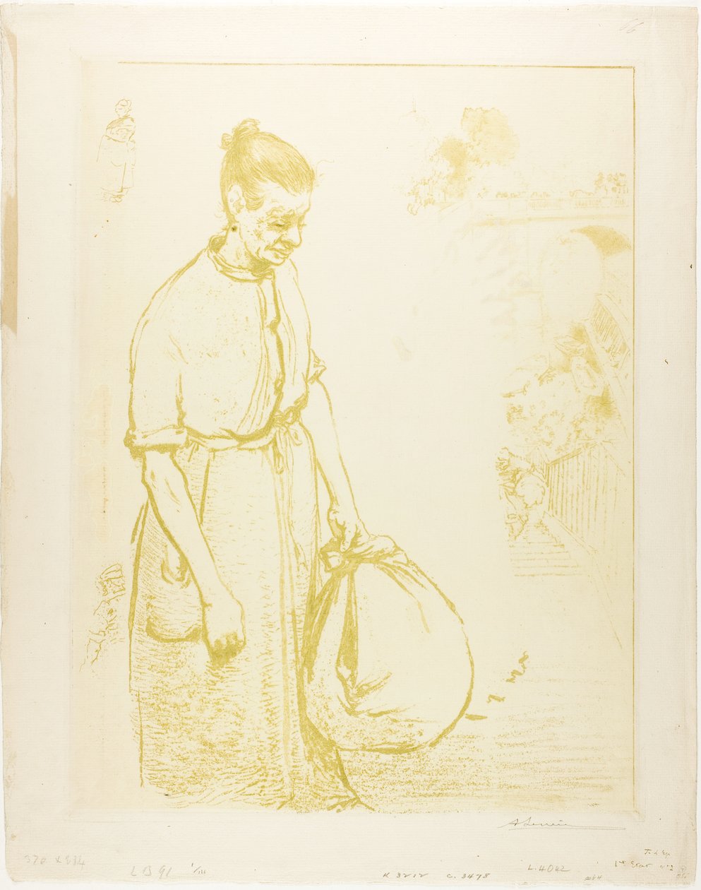 Vaskerierne af Louis Auguste Lepère