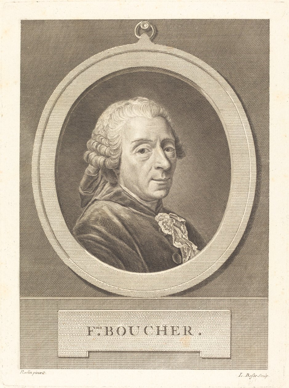 Francois Boucher af Louis Bosse