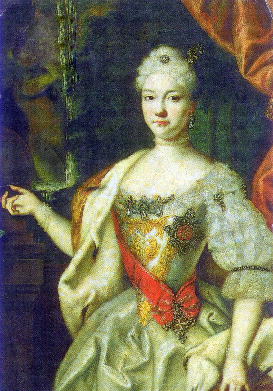 Anna Leopoldovna af Louis Caravaque