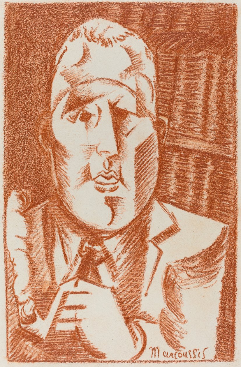 Guillaume Apollinaire af Louis Casimir Ladislas Marcoussis