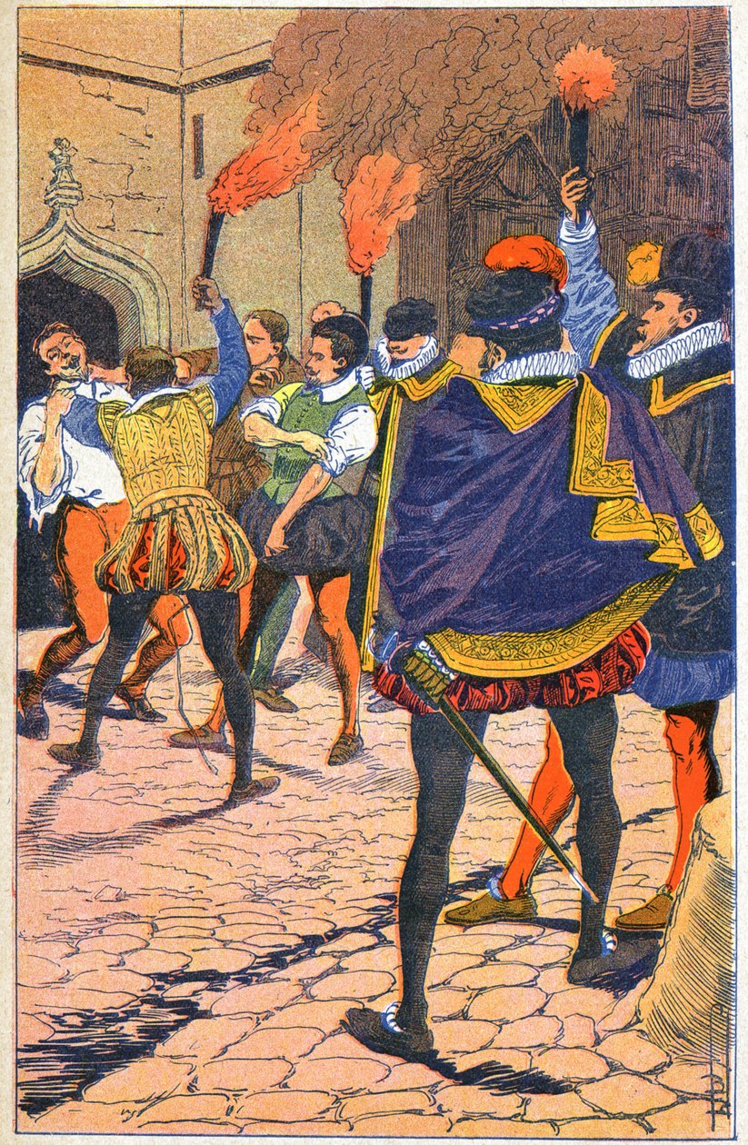 Karl IX og protestanterne af Louis Charles Bombled