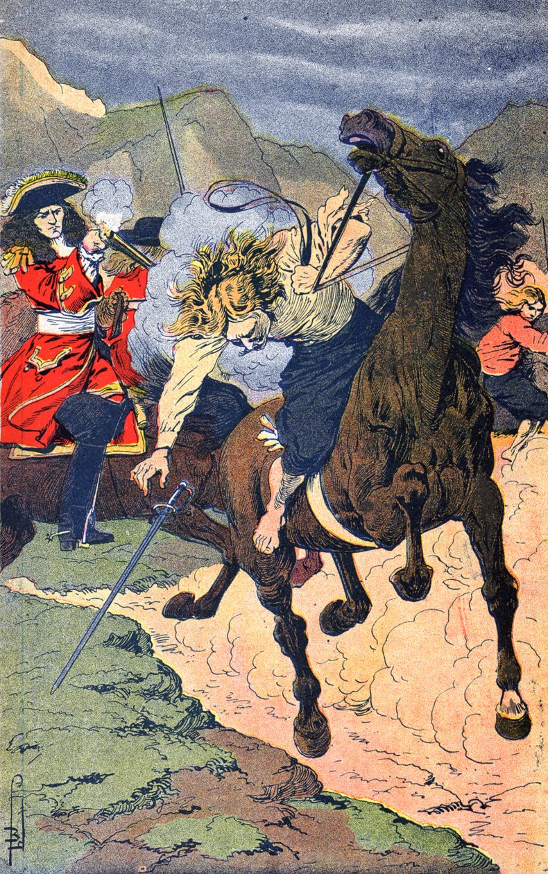 Pierre Laportes død af Louis Charles Bombled