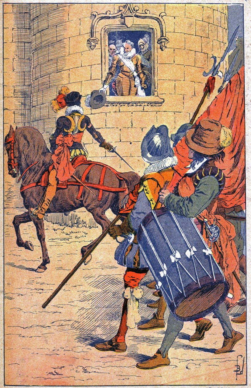 Henri IV til Paris af Louis Charles Bombled