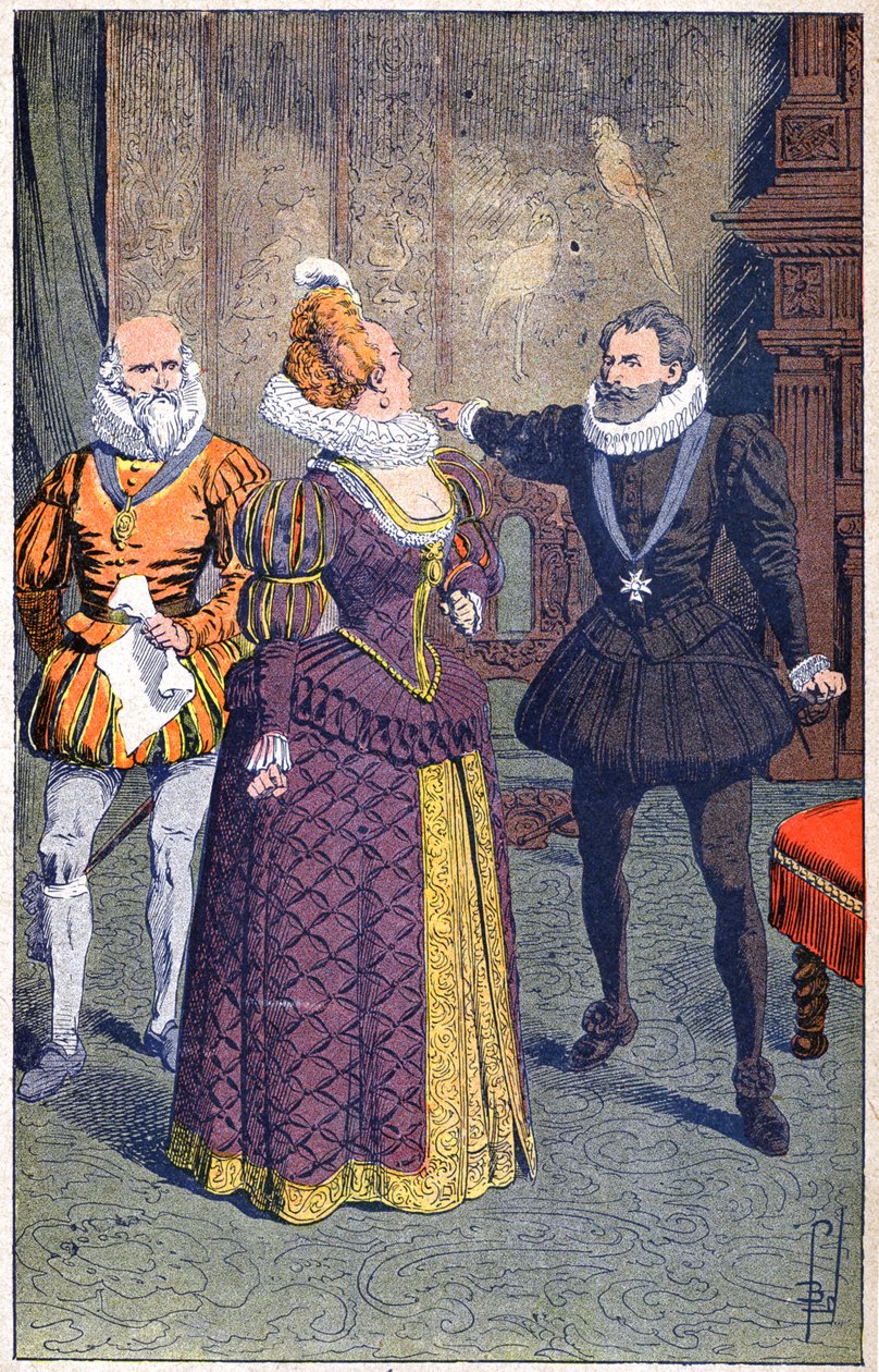 Henri IV og Gabrielle d