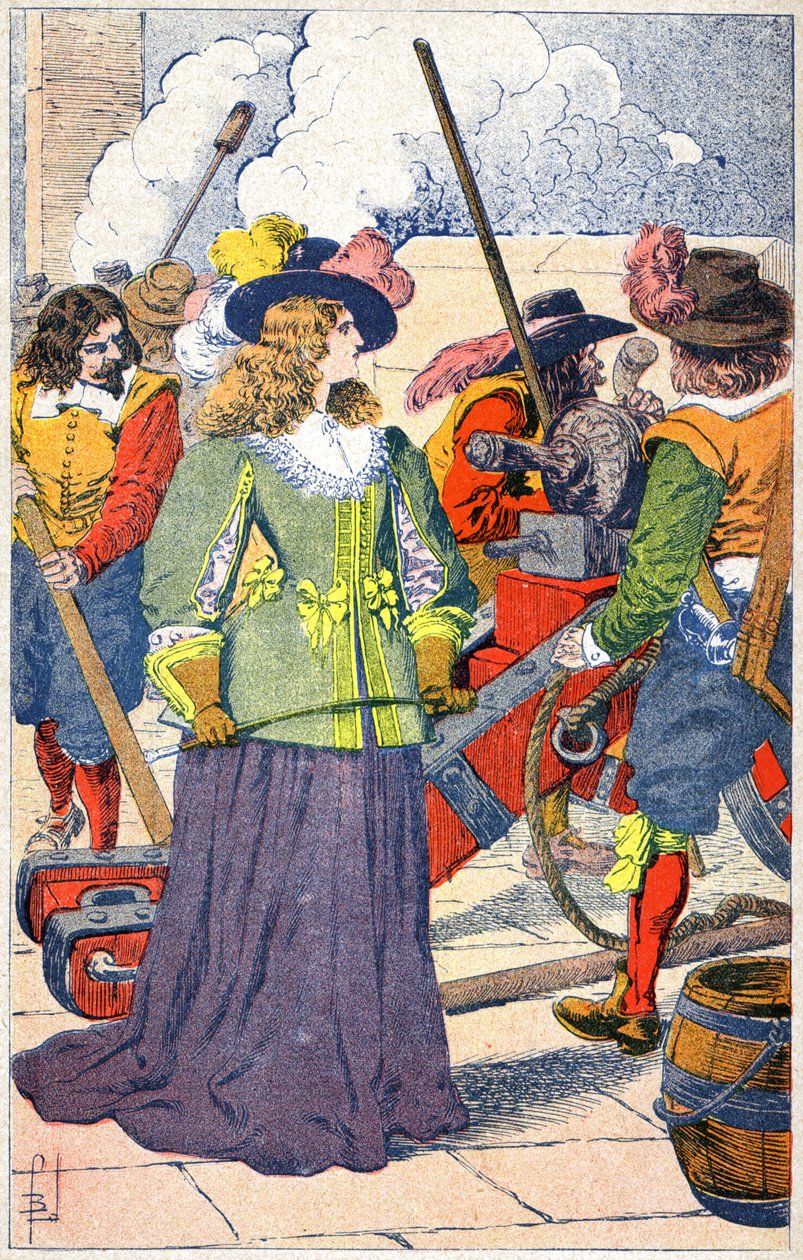 La Fronde: Grande Mademoiselle af Louis Charles Bombled