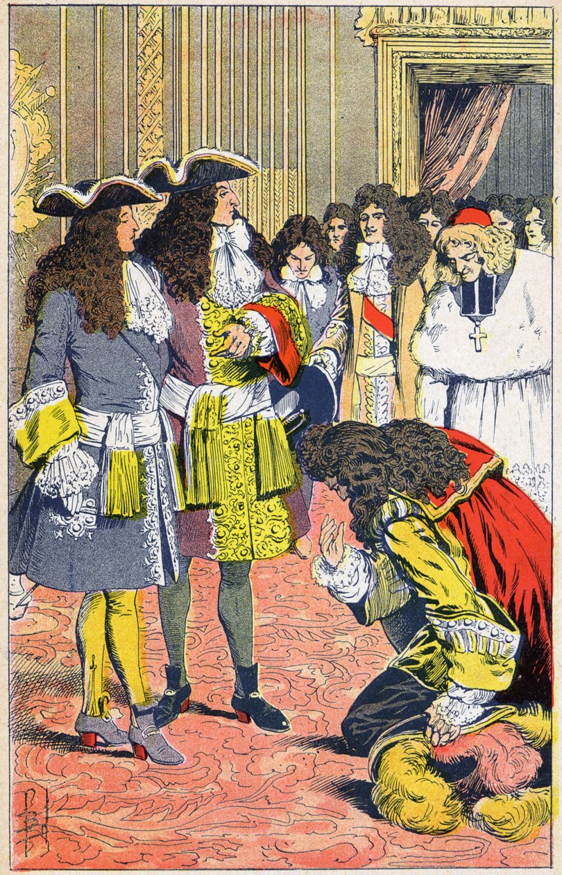 Ludvig XIV af Louis Charles Bombled