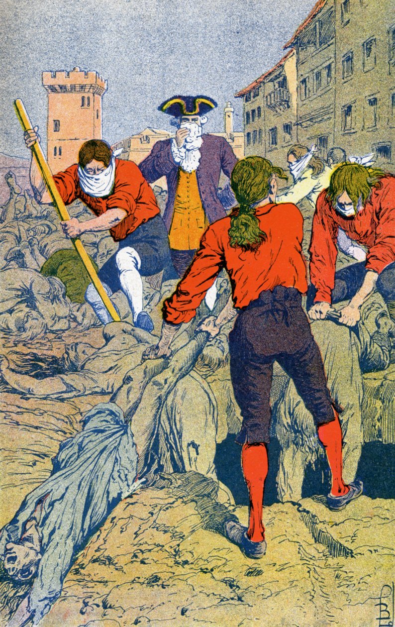 Marseilles pest af Louis Charles Bombled