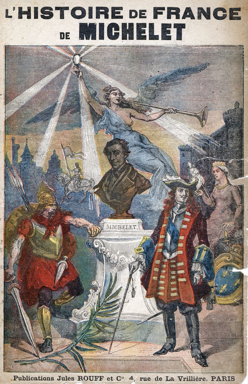 The History of France, af Michelet, ca. 1900 (illustration) af Louis Charles Bombled