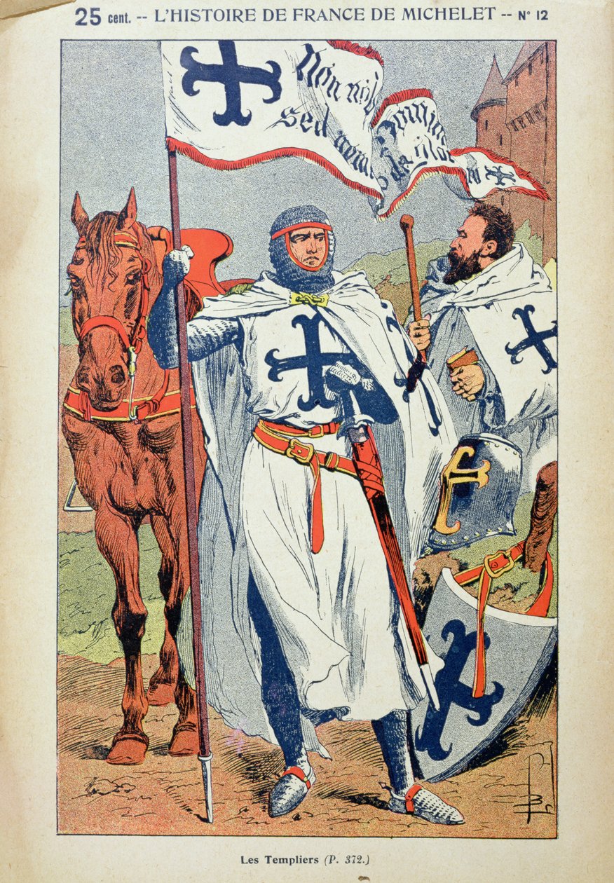 Tempelridderne, illustration fra 