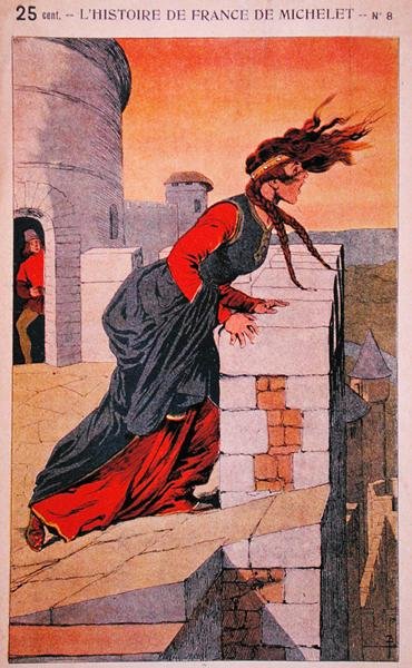 Historien om feen Melusine, illustration fra 