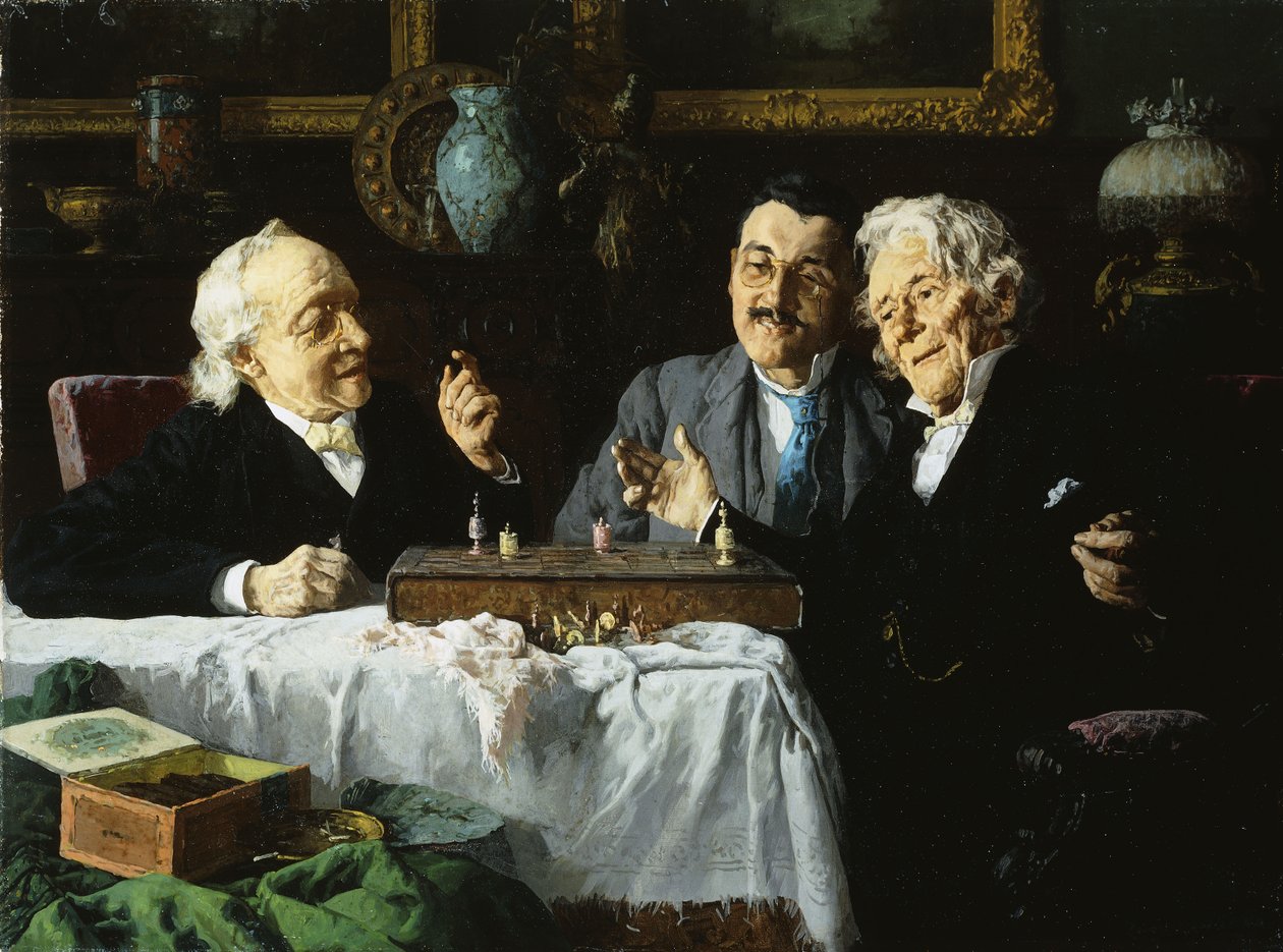 Skakspil af Louis Charles Moeller