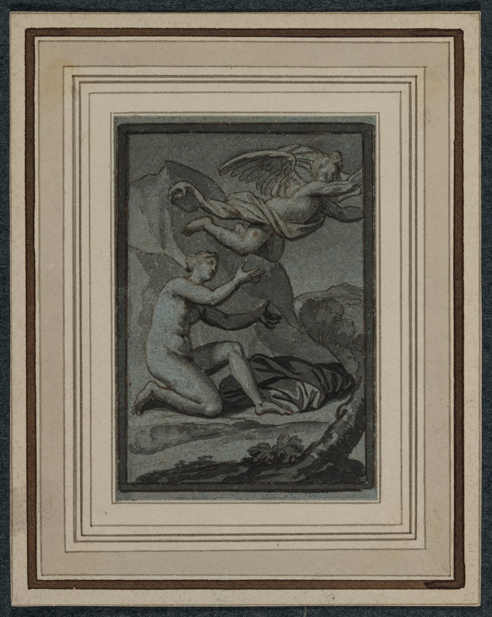 Mytologisk scene, 1600-tallet. af Louis Cheron