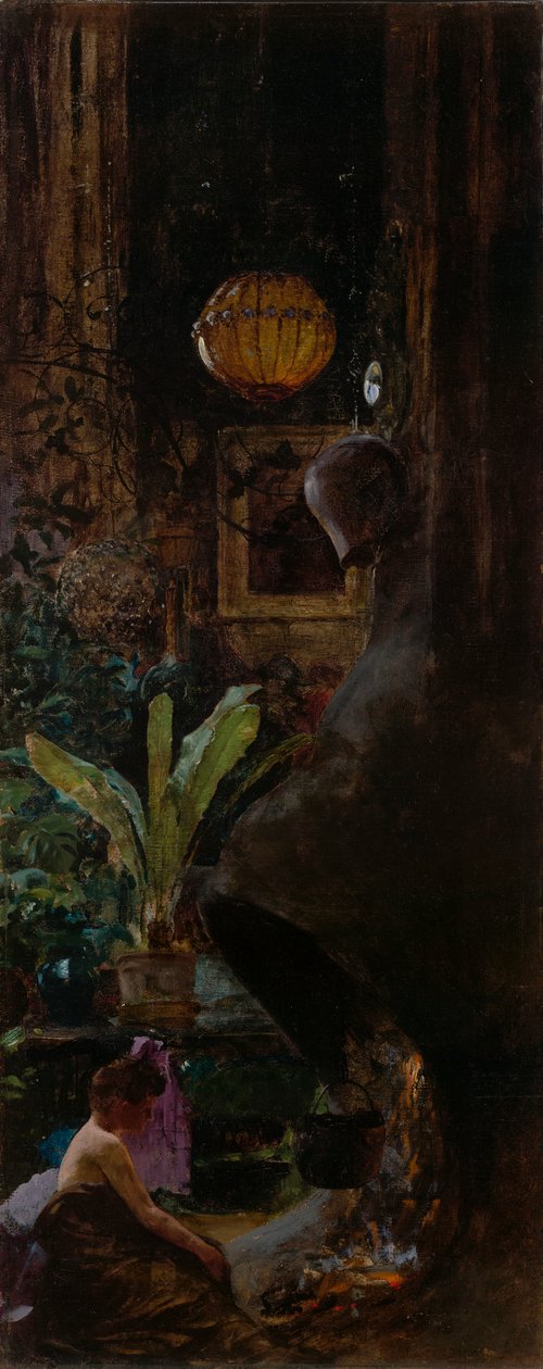 Et hjørne af 72nd Street Studio af Louis Comfort Tiffany
