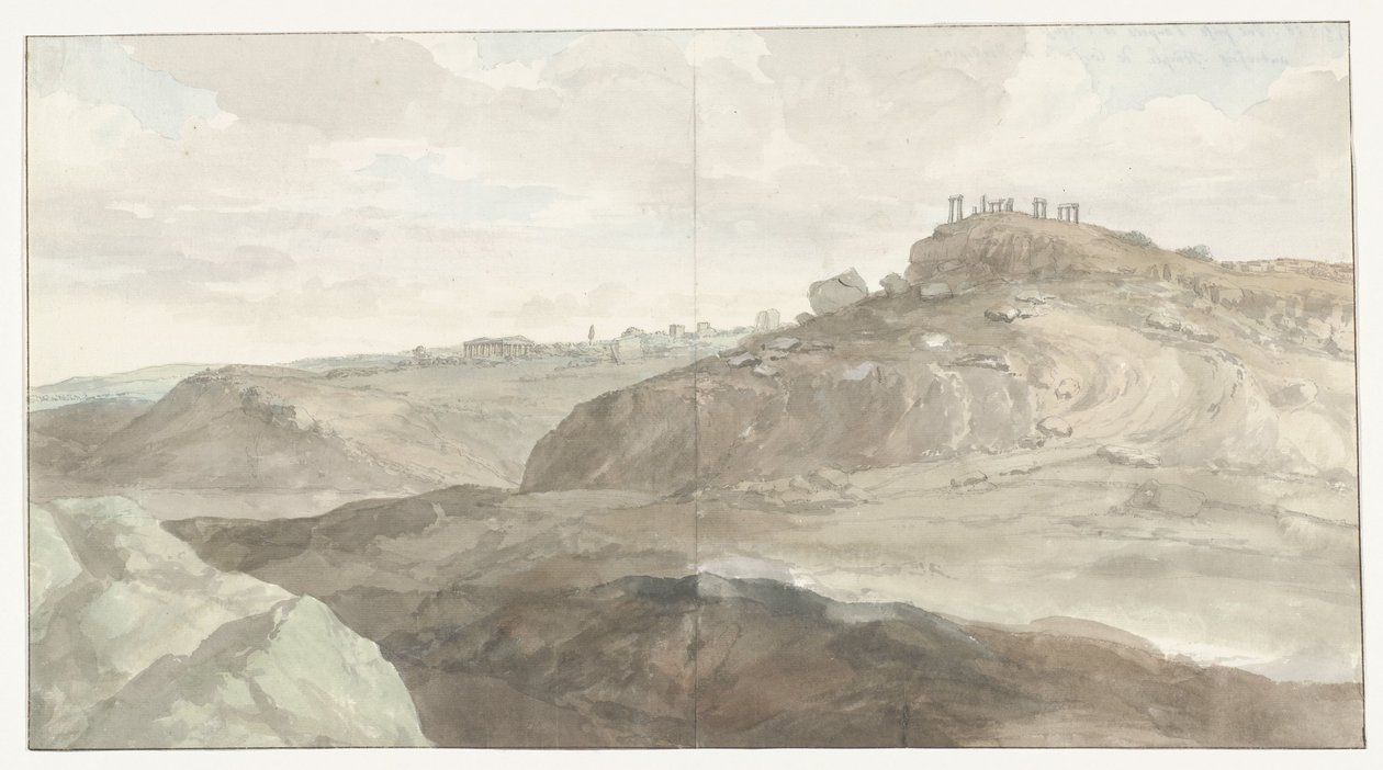 Traditionelle kostumer af byen Scilla Voyage en Italy, og Sicile et à Malte - 1778 (serietitel) af Louis Ducros