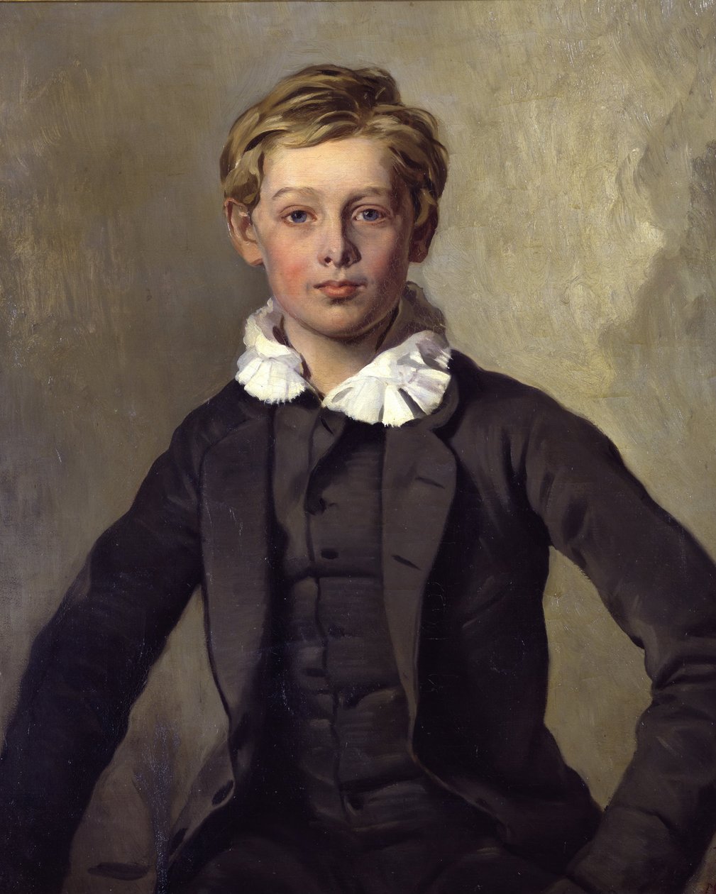 Portræt af grev Hans Haubold von Einsiedel, 1855 af Louis Ferdinand von Rayski