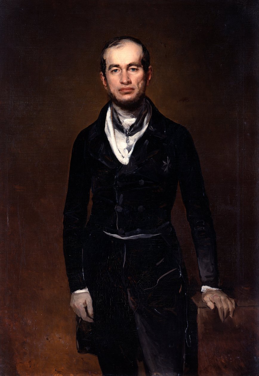 Portræt af kammerherren grev Julius Zech-Burkersroda, 1841 af Louis Ferdinand von Rayski