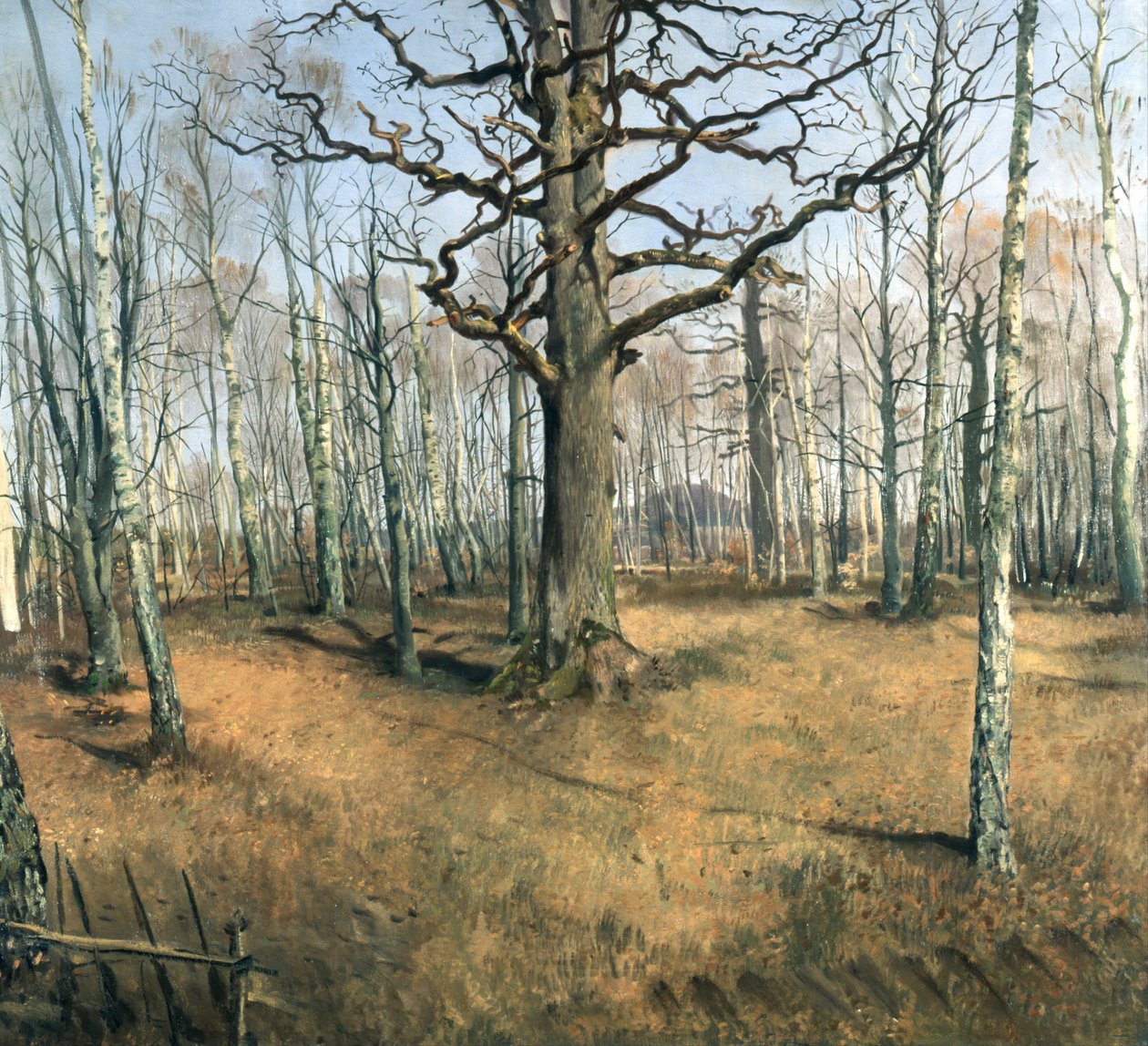 Wermsdorf Skov, 1859 af Louis Ferdinand von Rayski