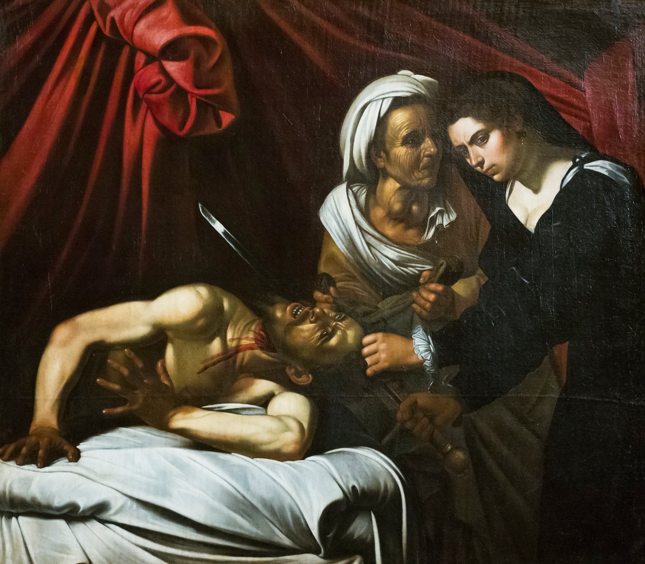 Judith halshugger Holofernes af Louis Finsonius or Finson