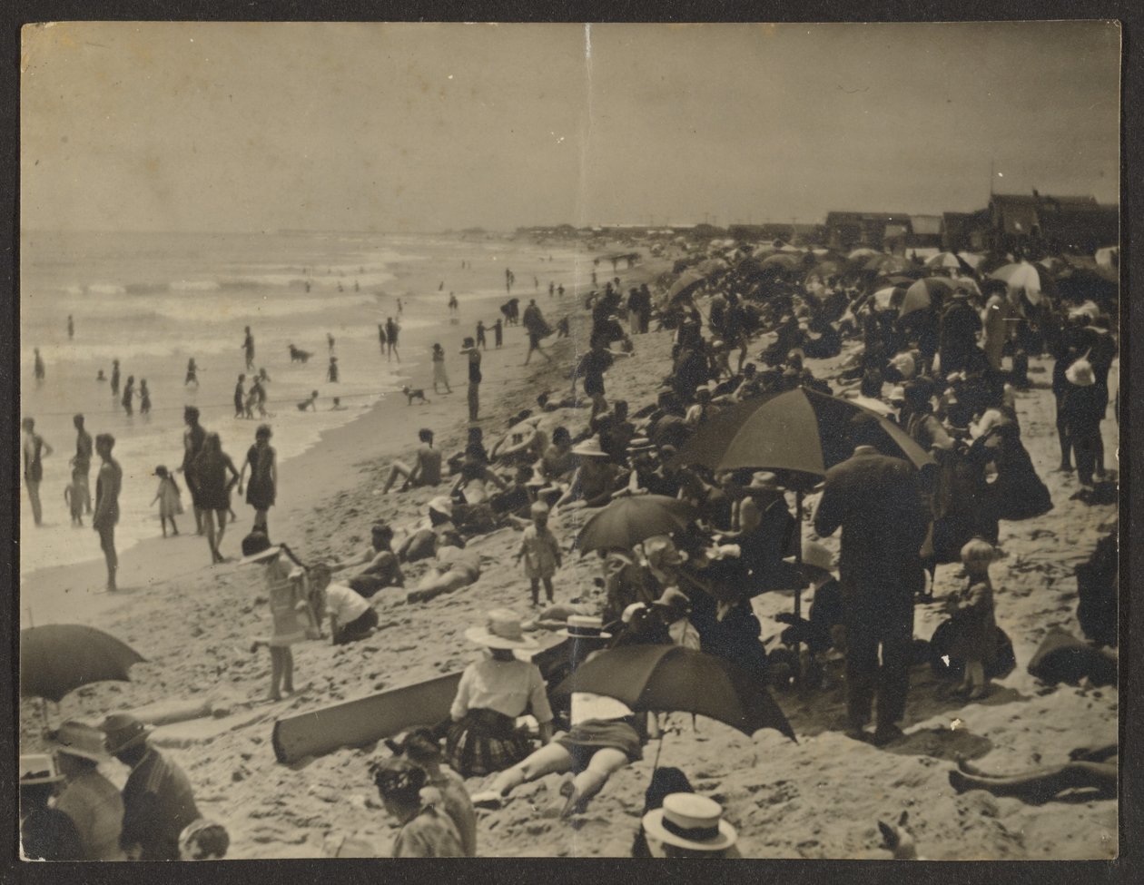 [Strandbillede] af Louis Fleckenstein