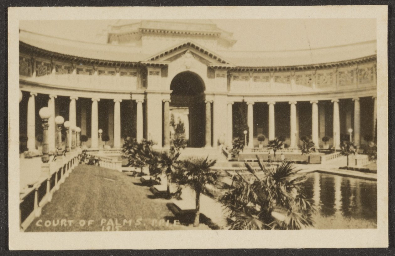[Court of Palms, Pan Pacific International Exposition (P.P.I.E.)] af Louis Fleckenstein