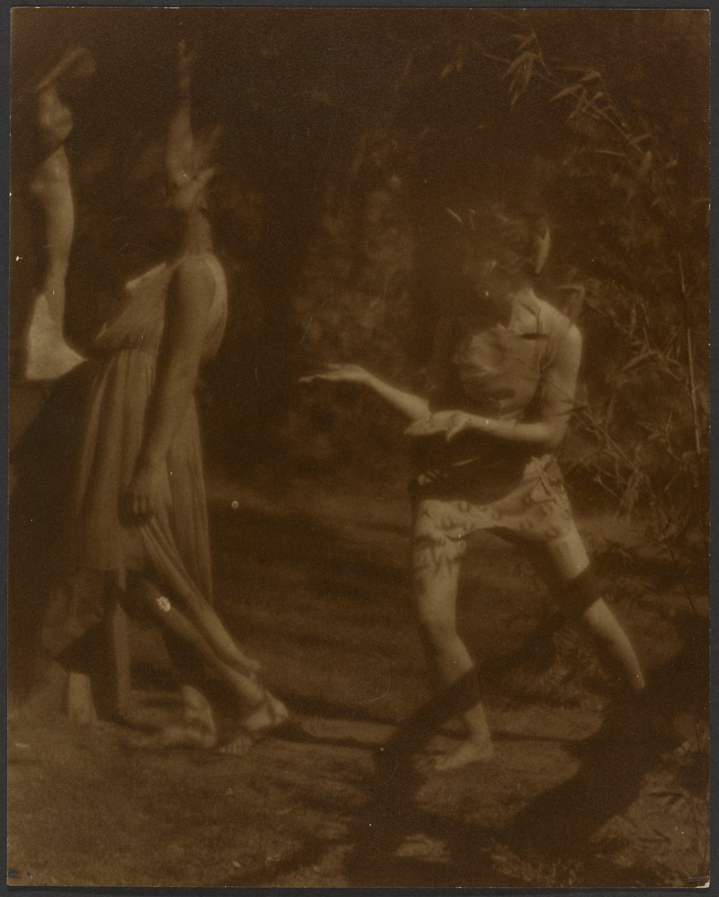 [Dansere i en pose] af Louis Fleckenstein