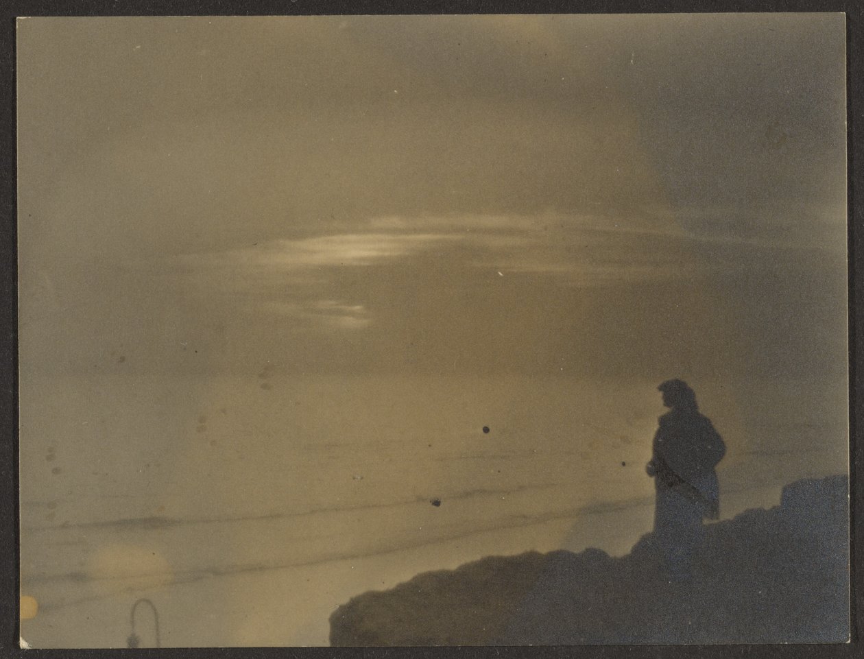 [Figur Visning af solnedgang] af Louis Fleckenstein