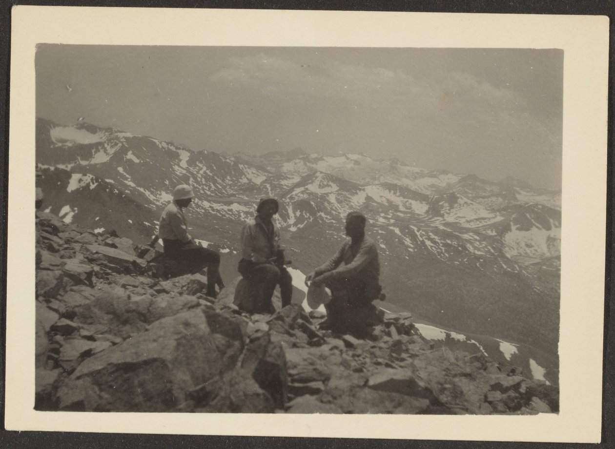 [Figurer i et klippelandskab] af Louis Fleckenstein