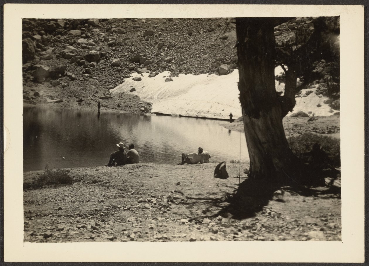 [Lake Scene] af Louis Fleckenstein