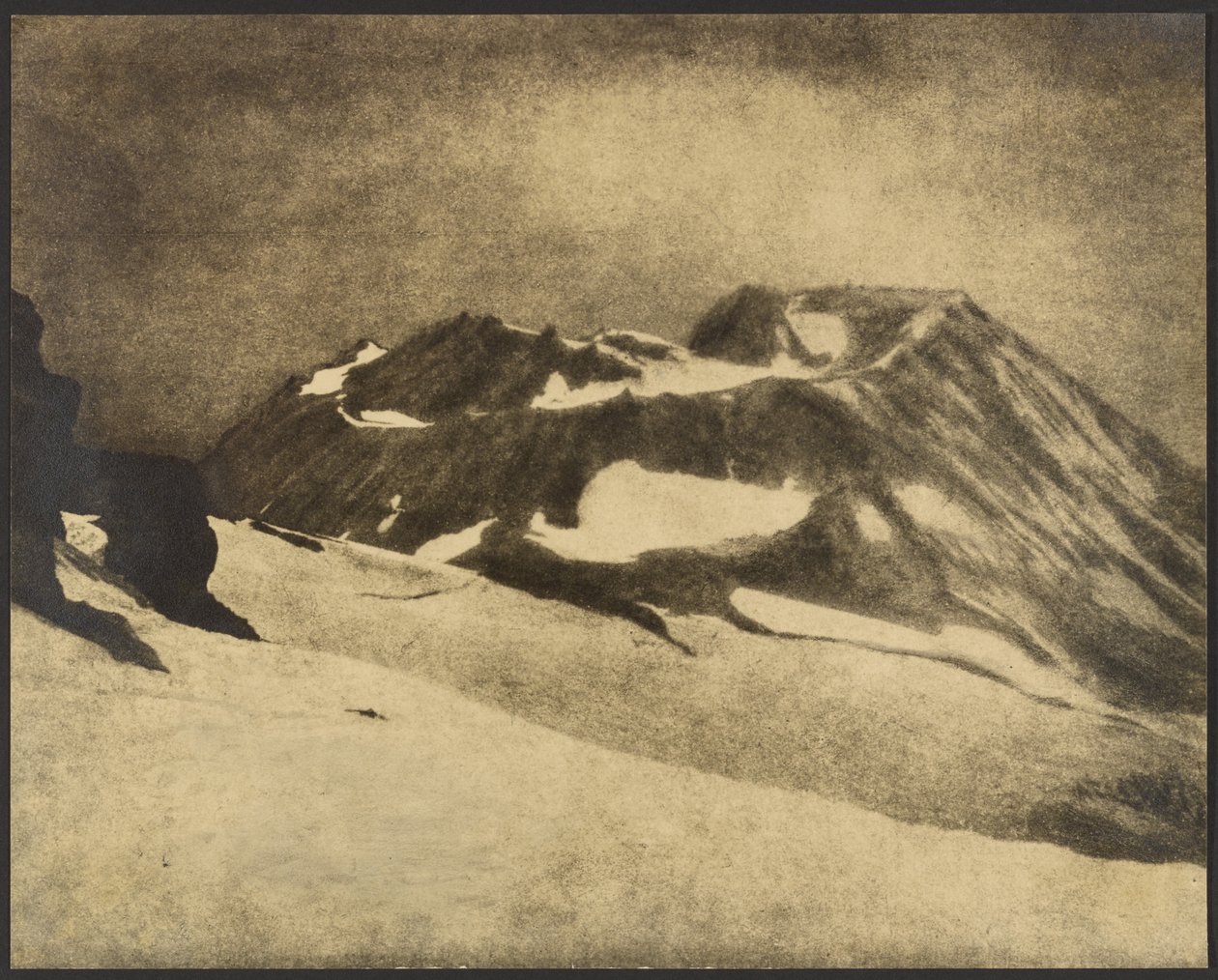 Mt. Shasta-krateret af Louis Fleckenstein