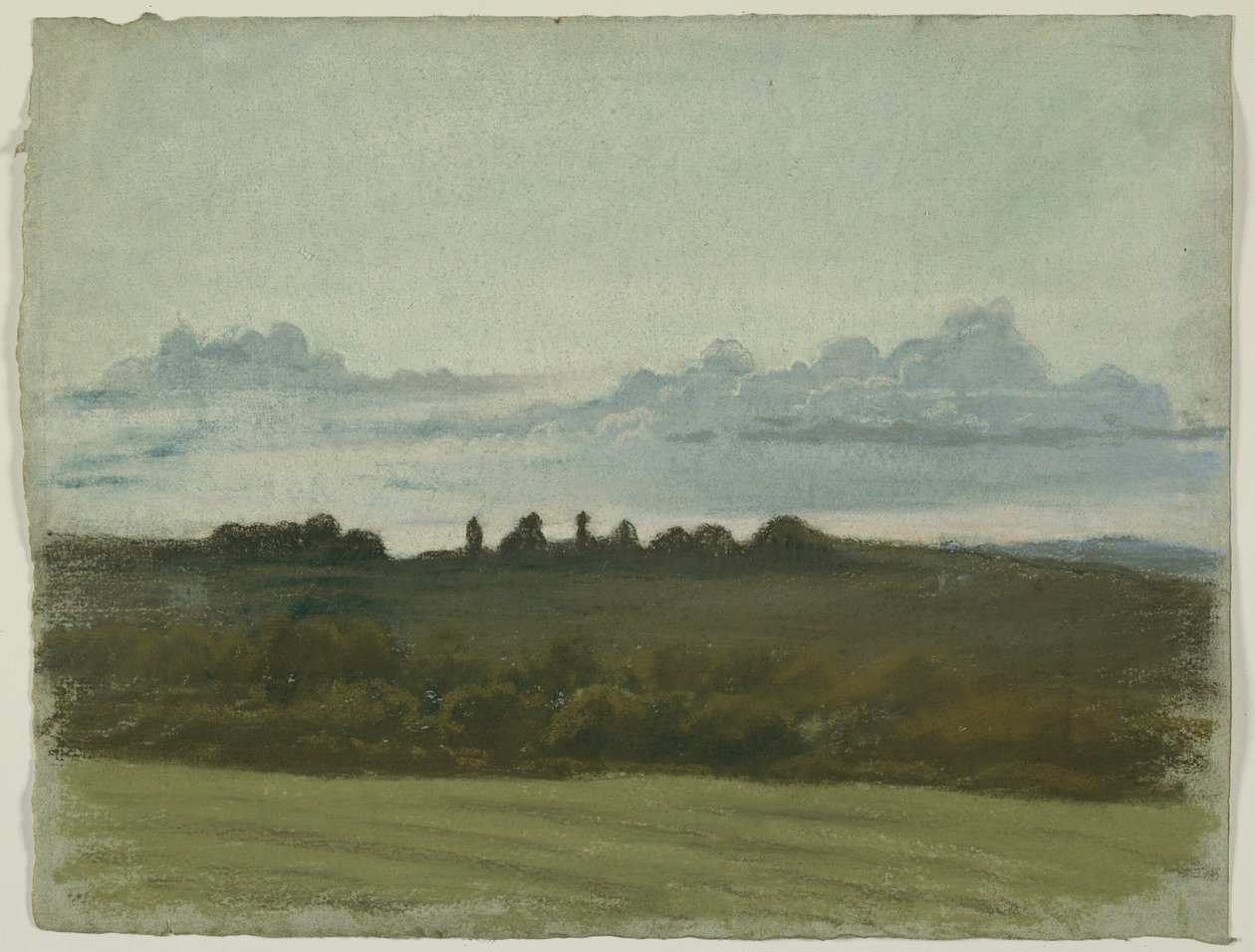 Landskab af Louis Français