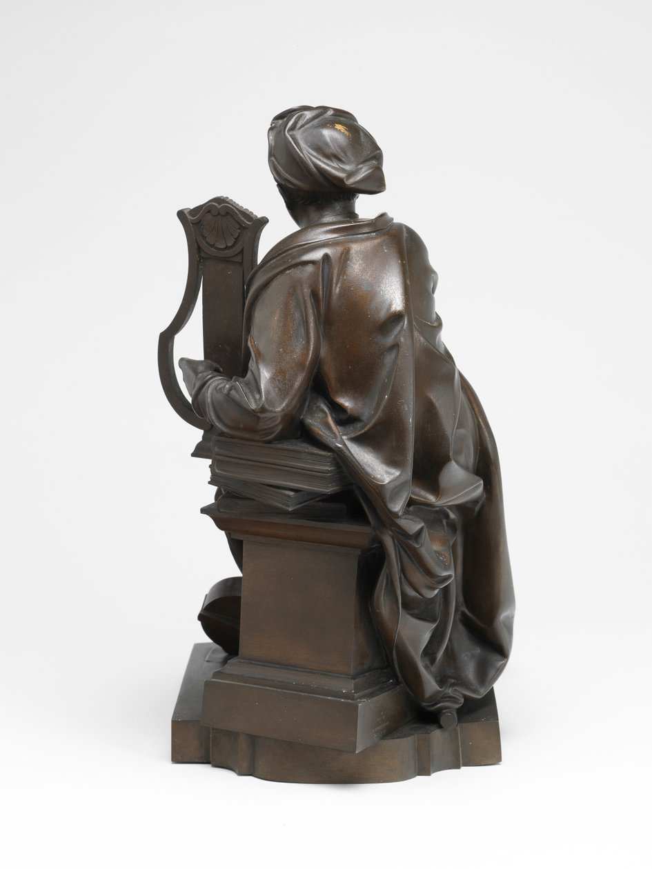 George Frideric Handel som Apollo af Louis Francois (after) Roubiliac