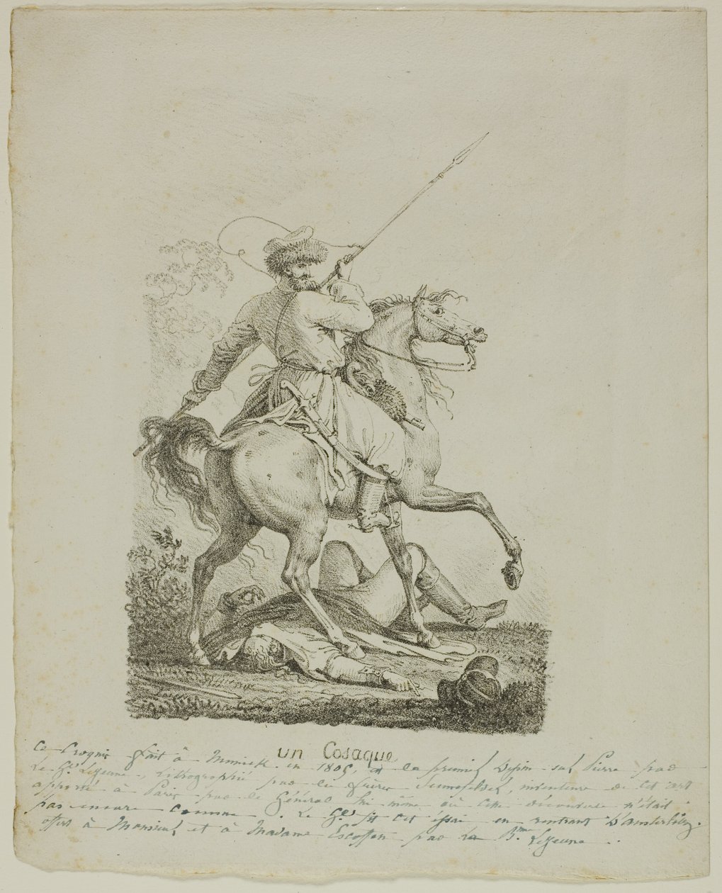En Kosak af Louis Francois Lejeune