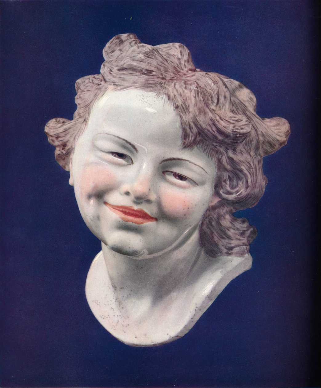 Chelsea Porcelænshoved, c1746. af Louis Francois Roubiliac