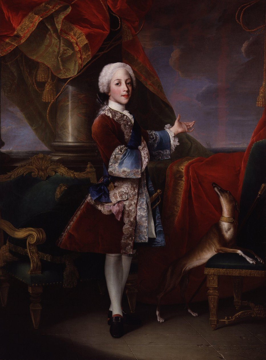 Henry Benedict Maria Clement Stuart, kardinal York af Louis Gabriel Blanchet