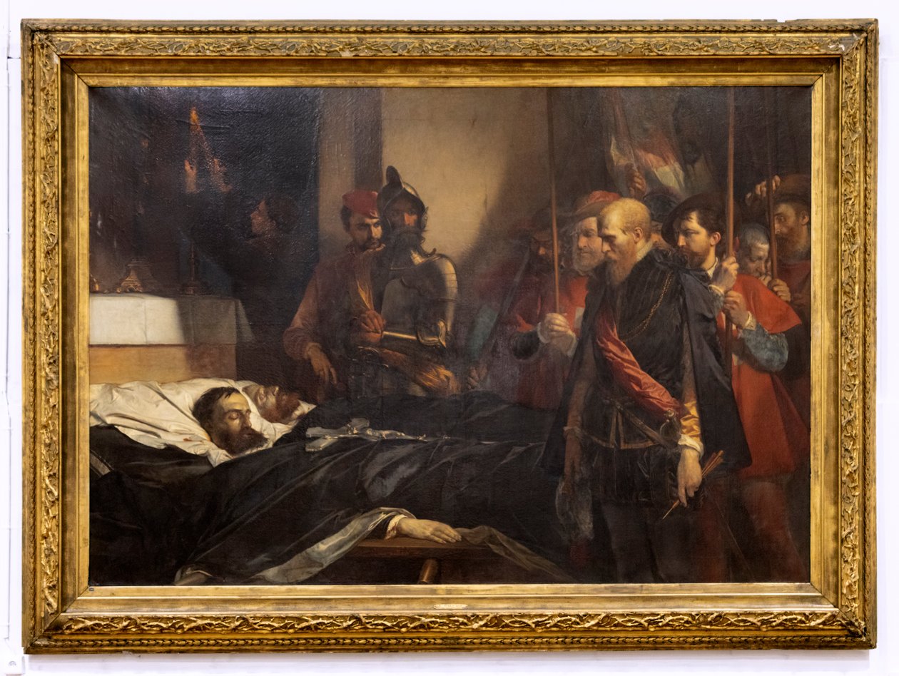 Sidste hæder til hertugerne Egmont og Horne af Louis Gallait