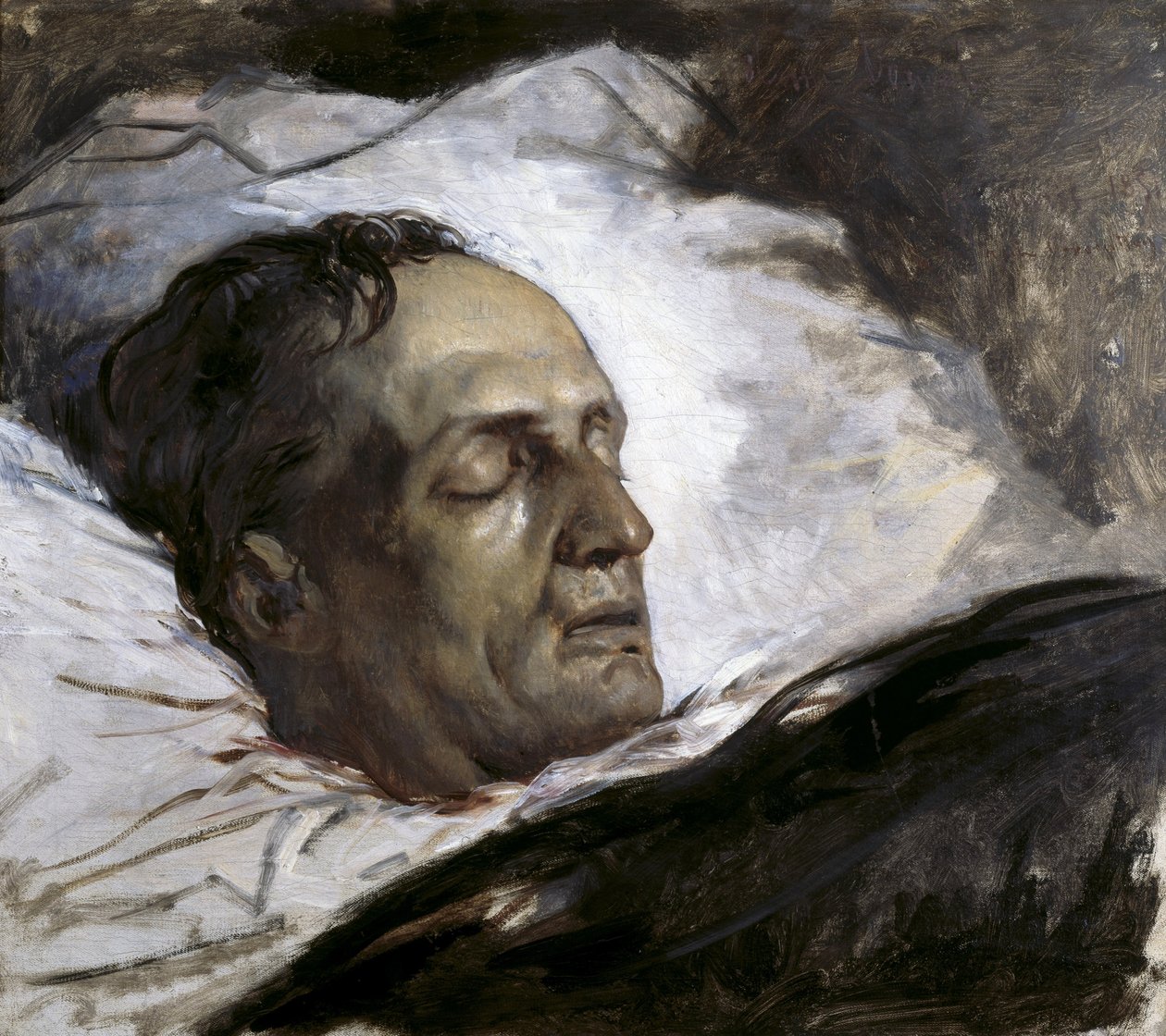 Leder af en henrettet mand (Remy Bomal). 1870