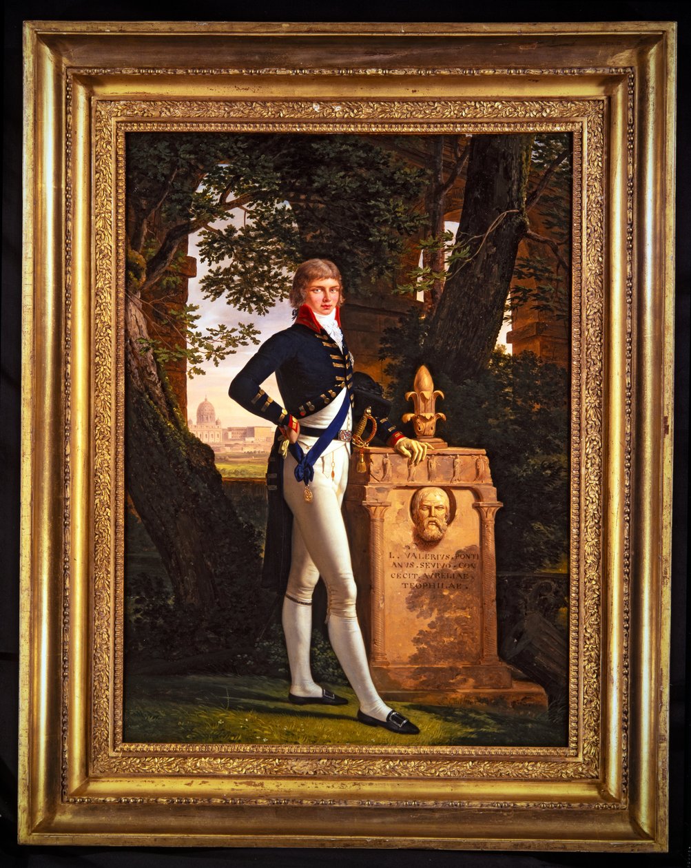 Portræt af prins Augustus Frederick, senere hertug af Sussex (olie på lærred) af Louis Gauffier