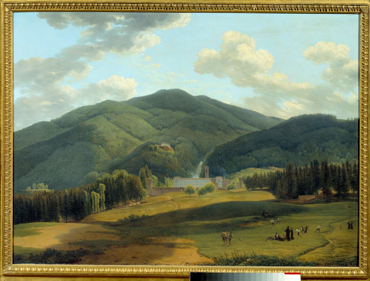Klosteret Vallambrosa. Maleri af Louis Gauffier (1761-1801) af Louis Gauffier