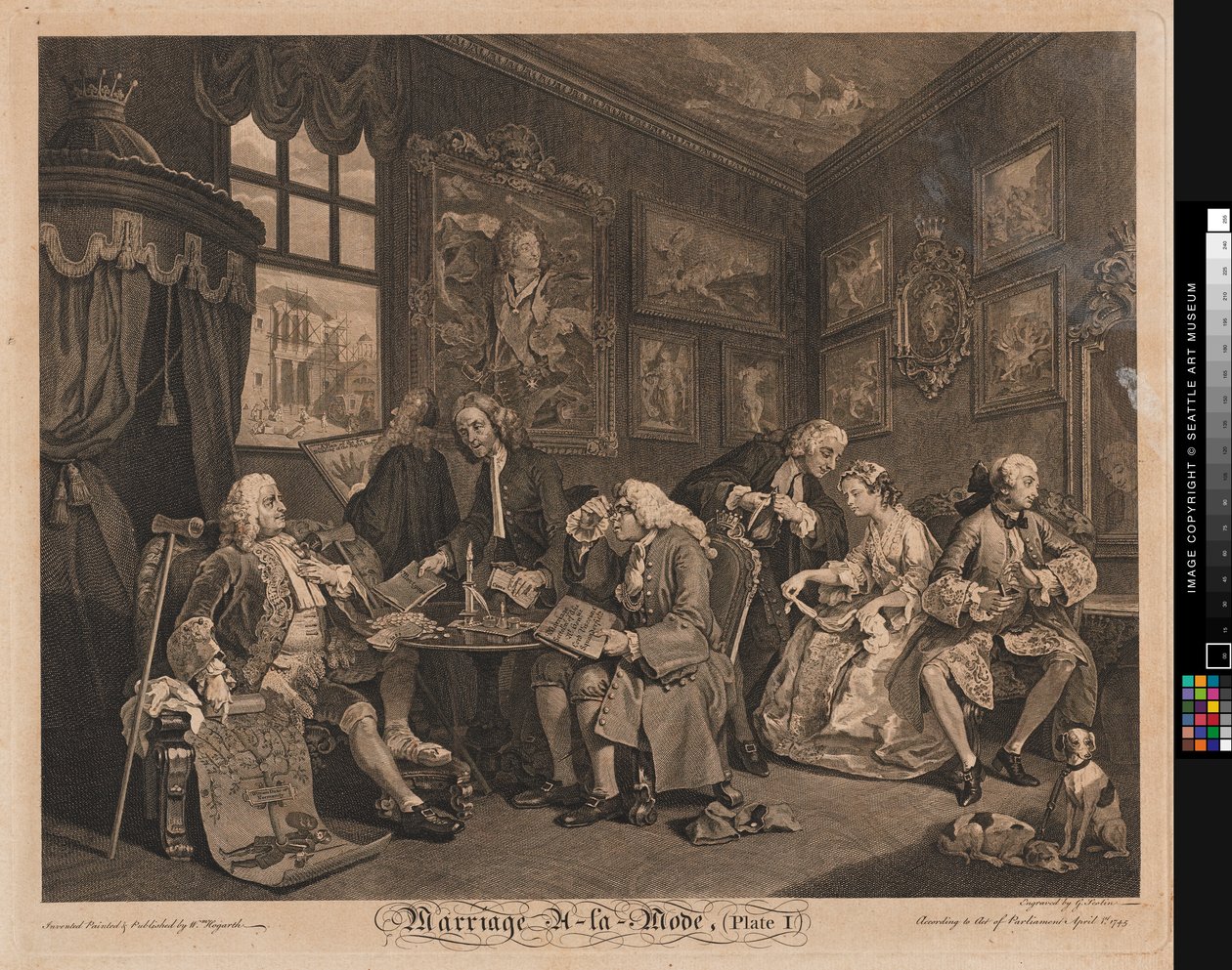 Ægteskabstransaktionen af Louis Gérard Scotin