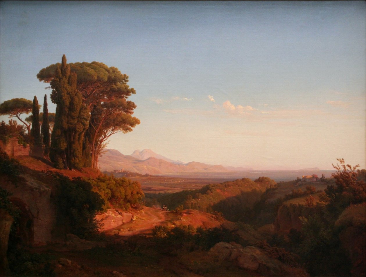 Alban Hills af Louis Gurlitt