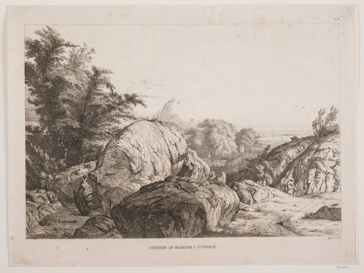 Parti af Bleking i Sverige af Louis Gurlitt