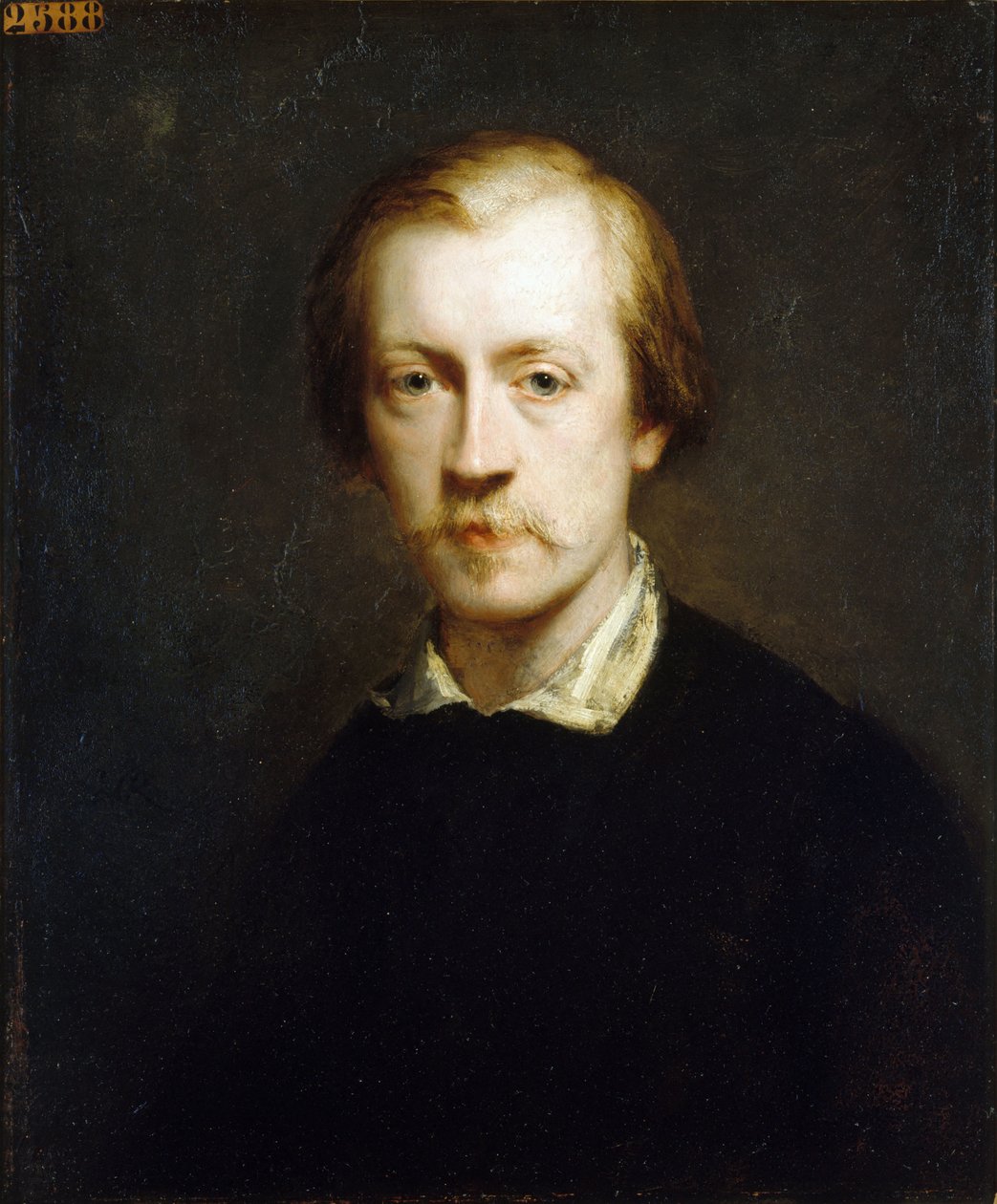 Portræt af Félix Ziem 1821-1911, ca. 1850. af Louis Gustave Ricard